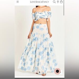 LoveShackFancy set. Size S. NWT